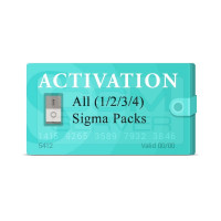 Sigma Pack 1,2,3,4 Activation